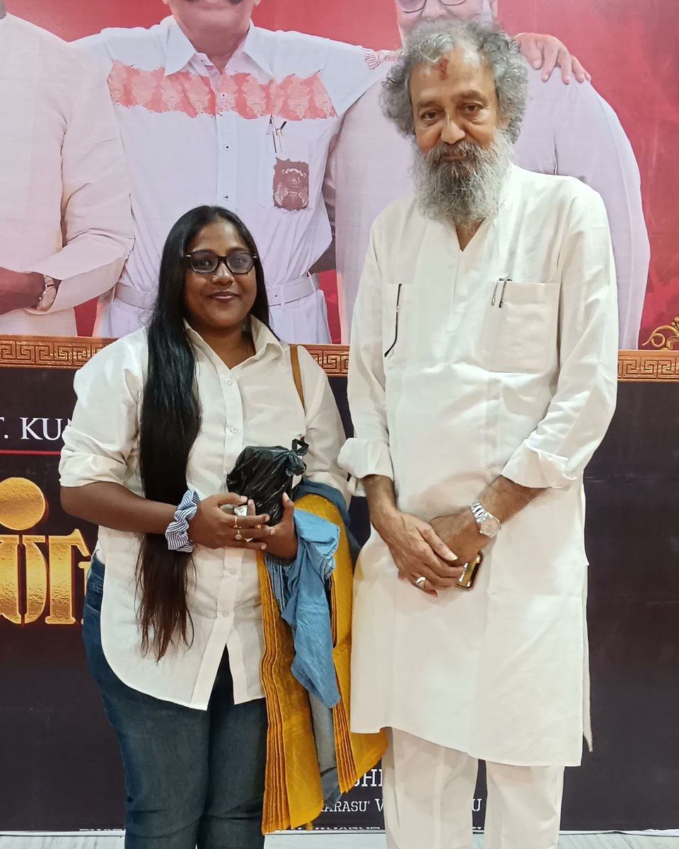 AGSS_HIMAJA's tweet photo. Very very happy to be working in this legendary team of #Gentleman2 #Gentleman2Launch
Blessed to be working under your guidance sir!! @agoks #DirectorGaru A.GOKUL KRISHNA @mmkeeravaani @Vairamuthu #thotatharrani https://t.co/DyPKgvkCBu