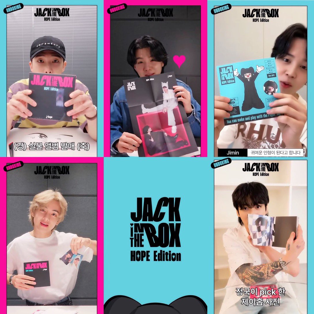 Maniyunn_01's tweet photo. Jack In The Box (HOP Edition)' 브로 고마워요 🤍
#jack_in_the_box #JHOPE #HOPEedition #hopeee https://t.co/nWjfbiD4Ux