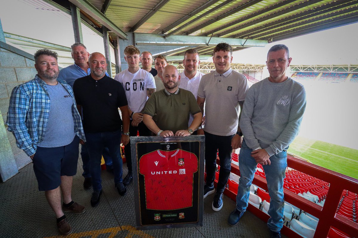 Wrexham_AFC's tweet photo. Thank you to our Match Sponsor, @TravisPerkinsCo! 

We hope you enjoy the day 🤝

🔴⚪️ #WxmAFC https://t.co/5oTA39jGvh