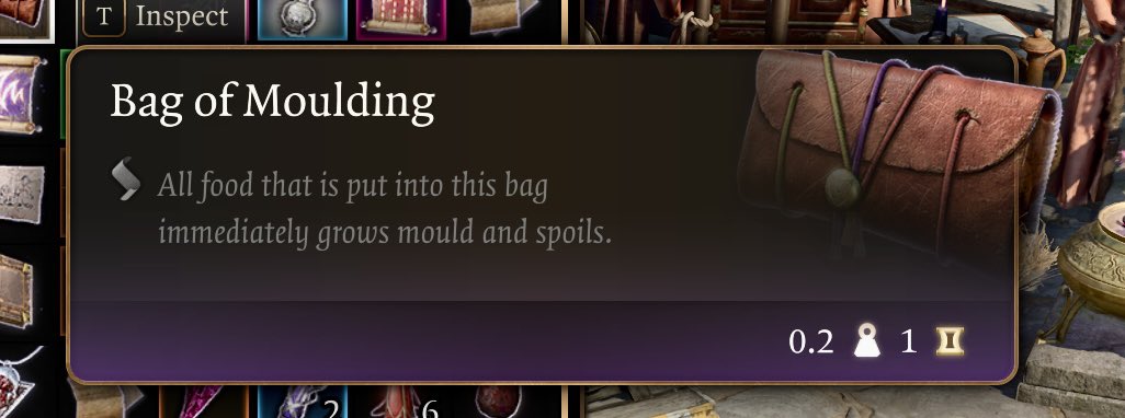 I was hoping to find a bag of Holding in Baldur’s Gate 3 but <a href="/larianstudios/">Larian Studios</a> just loves trolling 😂