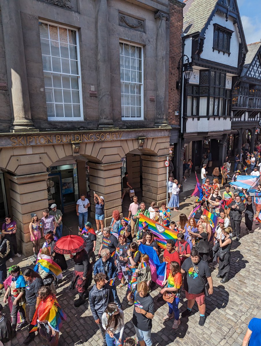 What a great turnout!
Happy Pride day!
@ChesterPride