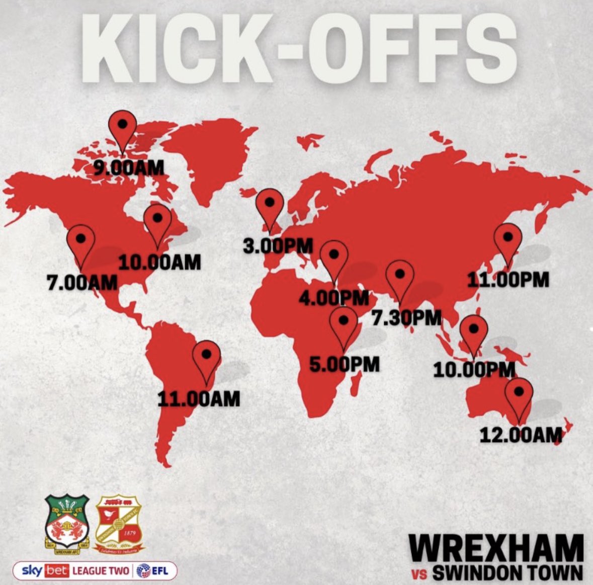 Watch Live - Wrexham Vs Swindon Town ⬇️⬇️ wrexhamafc.co.uk/news/2023/augu…