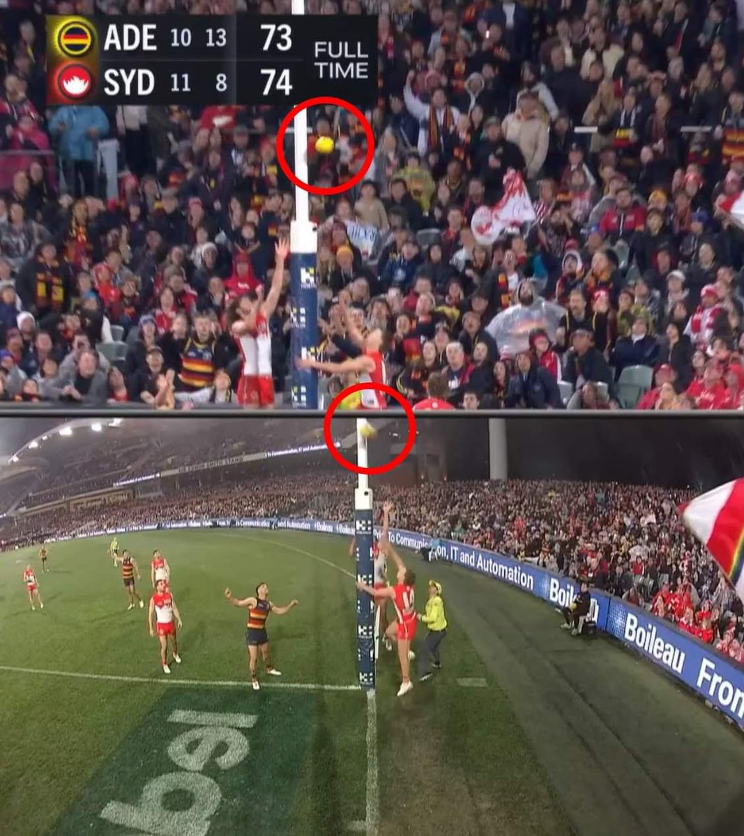 😅

#AFLCrowsSwans