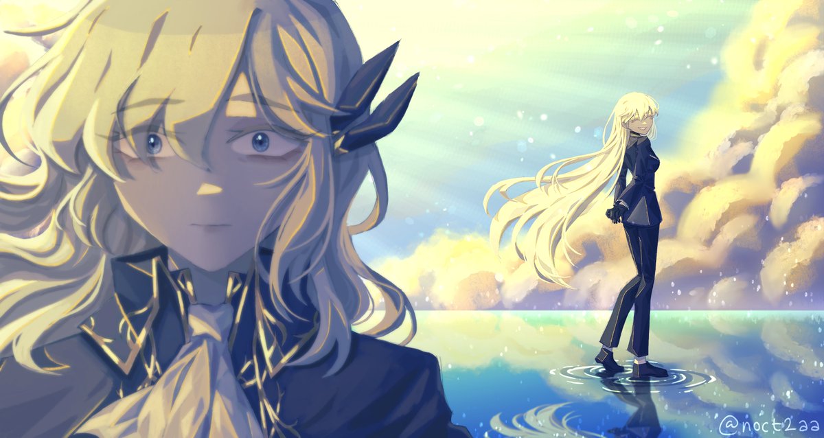 [ That's right: you're the gentle breeze that brushes past my face, and the clouds that fly in the sky ]