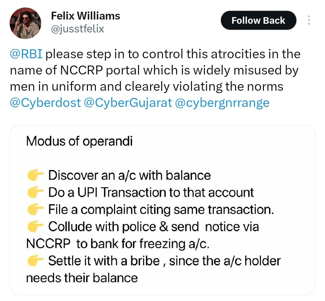 itsroni4u's tweet photo. @BlrCityPolice @CPBlr @Cyberdost 
#UPIscam #AccountBlocking https://t.co/8S0xkkIKDK