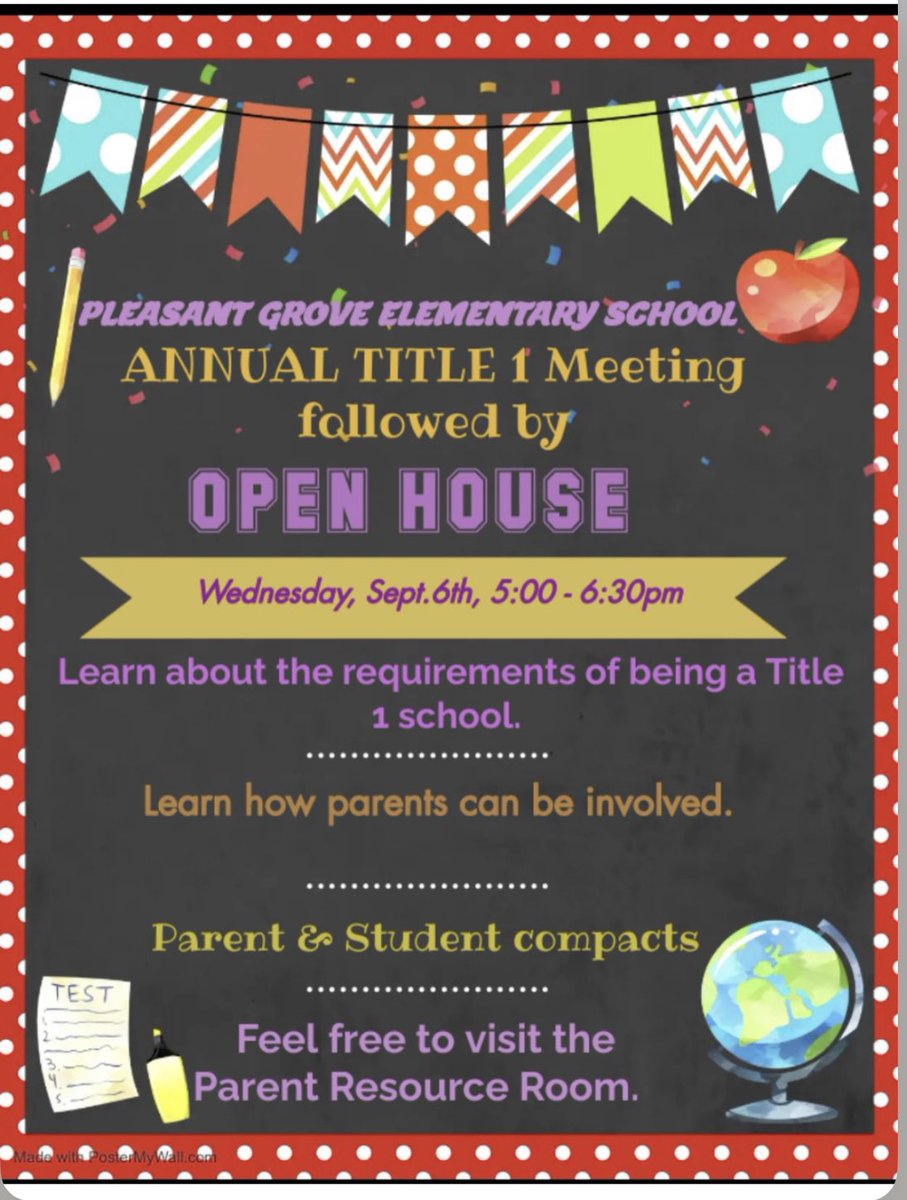 pleasantgrovees's tweet image. PGES and PGHS Annual Title I Meeting #PGSTRONG