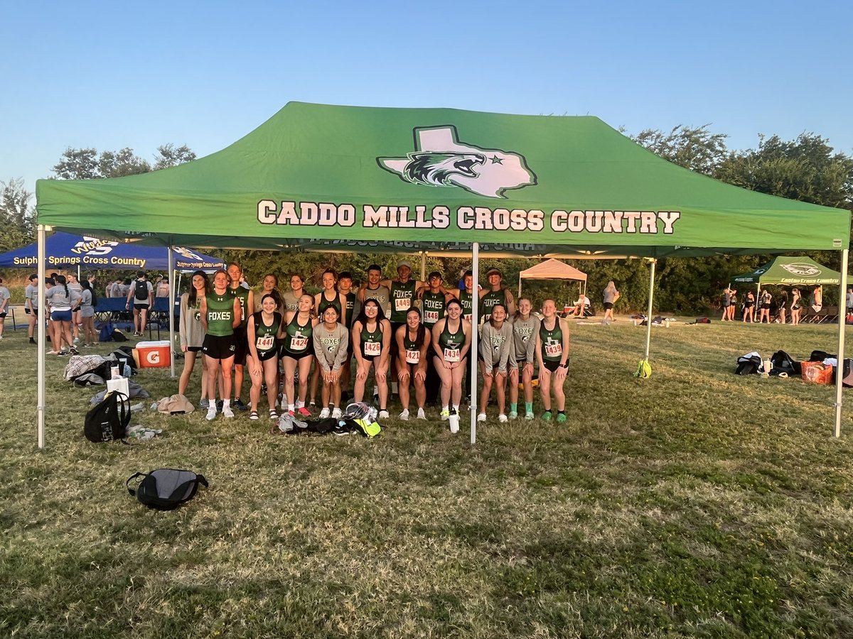 First meet of the season. Staying out of the sun under our new tent thanks to our awesome booster club. <a href="/CaddoClub/">Caddo Mills Athletic Booster Club</a> <a href="/KodiCrane/">Kodi Crane</a> <a href="/luke__allison/">Luke Allison</a>