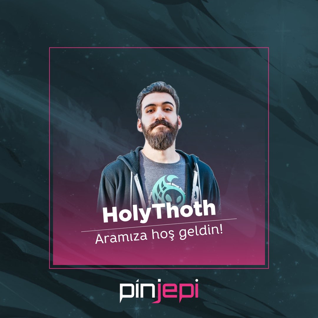 pinjepi's tweet photo. Aramıza hoş geldin! @holythoth https://t.co/tNK7MkDypL
