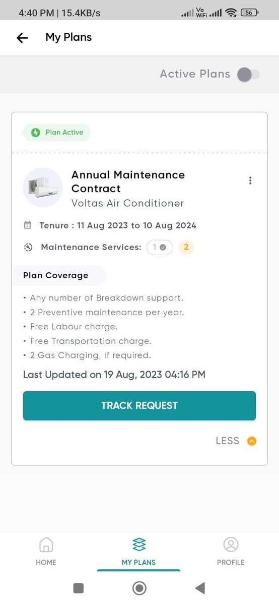 akyadav281's tweet photo. @onsitego u are fooling customers to give in the name of online AMC through Mobile App or website.
Where is mentioned on the plan that gas refilling charge will be applicable on first visit. Now you r charging for gas refill.
#BoycottOnsitegoAMC https://t.co/v1BWhQ8LcV