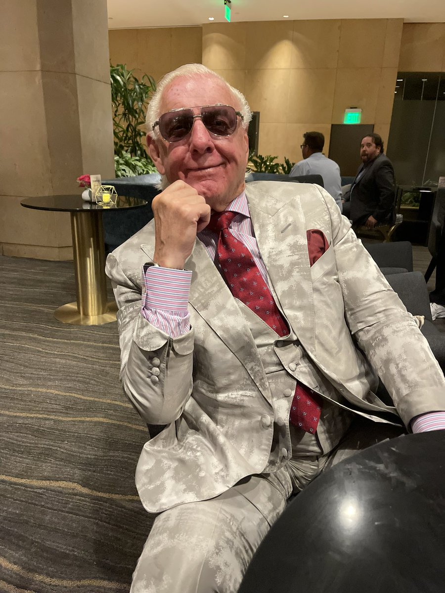 RicFlairNatrBoy's tweet photo. Like @PostMalone Said, Always The Coolest Motherf*cker In The Room! WOOOOO! https://t.co/XGgWLZaijF
