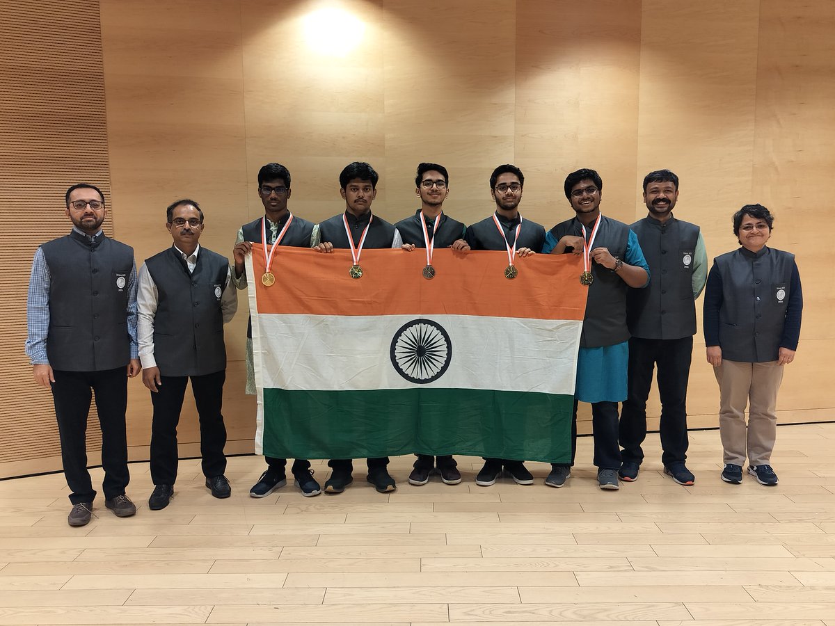 Proud moment for India having won 4 Gold and 1 Silver Medals at the 16th International Olympiad on Astronomy and Astrophysics #IOAA2023 held in Chorzów, Poland, from 10 to 20 August, 2023. In the medals tally India is placed in the 2nd position. Congratulations to our team✌️