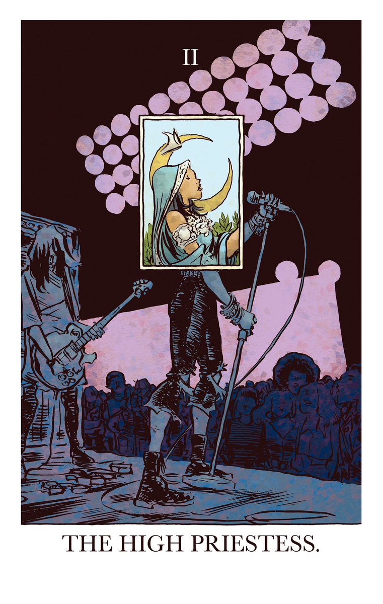jesselonergans's tweet photo. The High Priestess.
Working away on my tarot deck. Should be available sometime next year from Liminal 11. https://t.co/dbjlNKQlMD