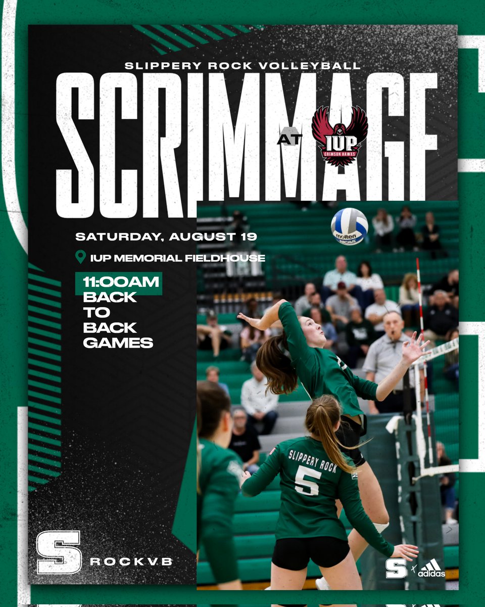 Slippery_RockVB's tweet photo. π¨Rock VB GameDayπ¨
πIUP Memorial Fieldhouse
β°Back to back starting at 11
Search Erin Street on Facebook to watch live! https://t.co/fW8zHJ9TwU