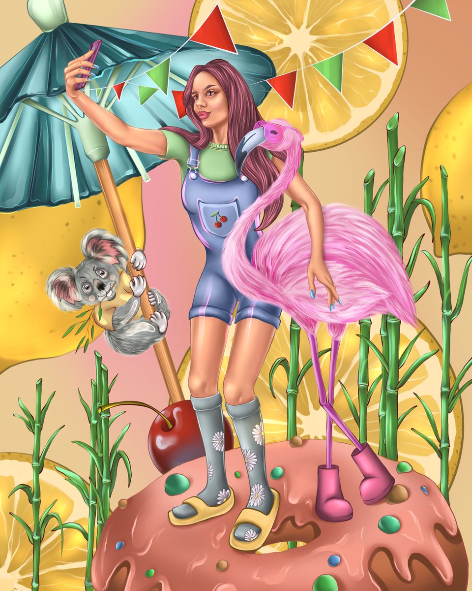 Yana_Kleva's tweet photo. The theme of soaring lemons will continue over time 🍋🪽
Purple serenity 💜
Collector: @sosoritoo
Citrus adventures on a donut 🍩🦩
Buy now price: 0.07 ETH
#kleva_art #nftcollector #NFTCommunity https://t.co/Gs1tYspjWF