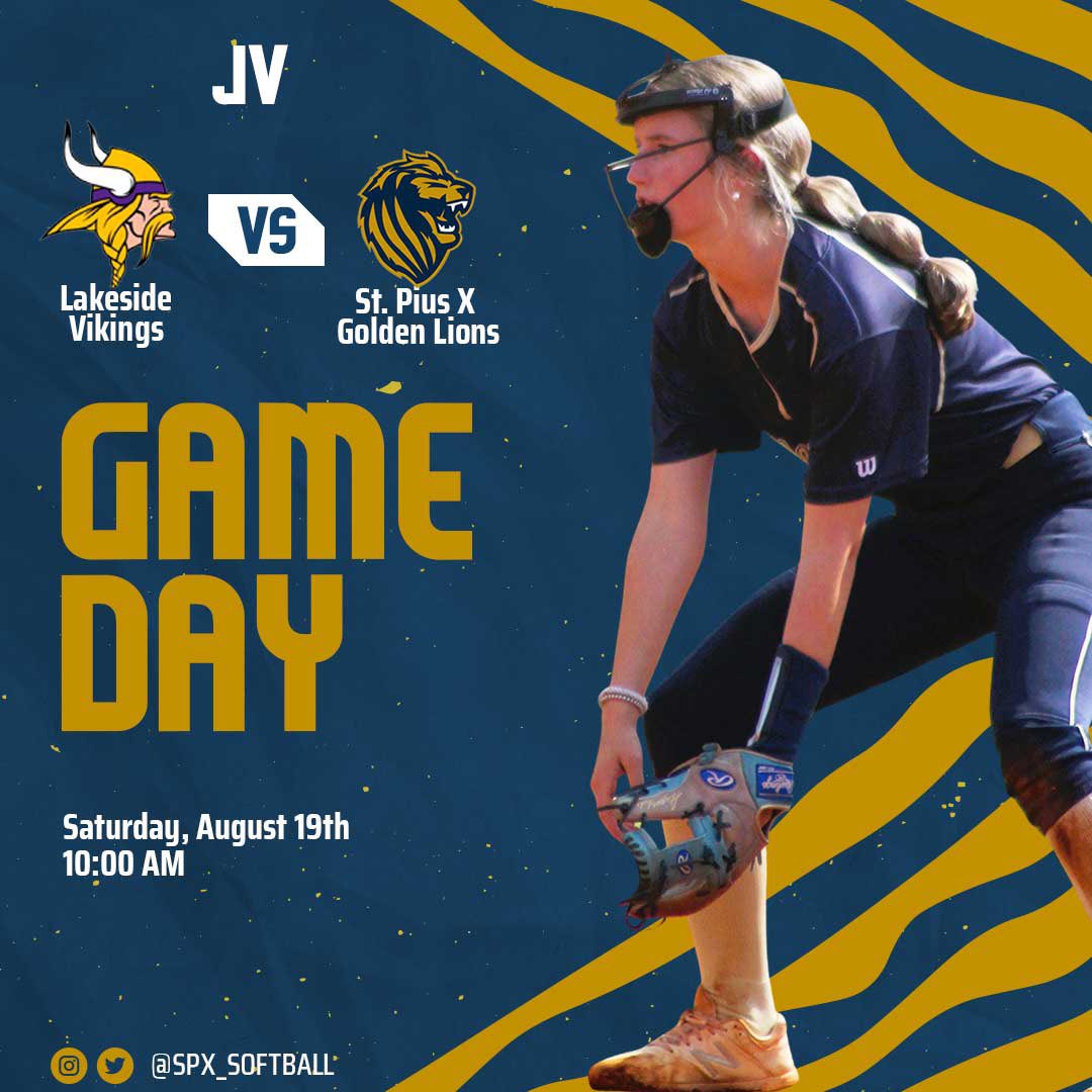 SPX_Softball's tweet photo. Home game this morning for our JV team as the Lakeside Vikings, comes to Spelman Field for this region rivalry. Go lions!
#BeTheReasonSPX #SPXsoftball https://t.co/b9OYIxh3yV
