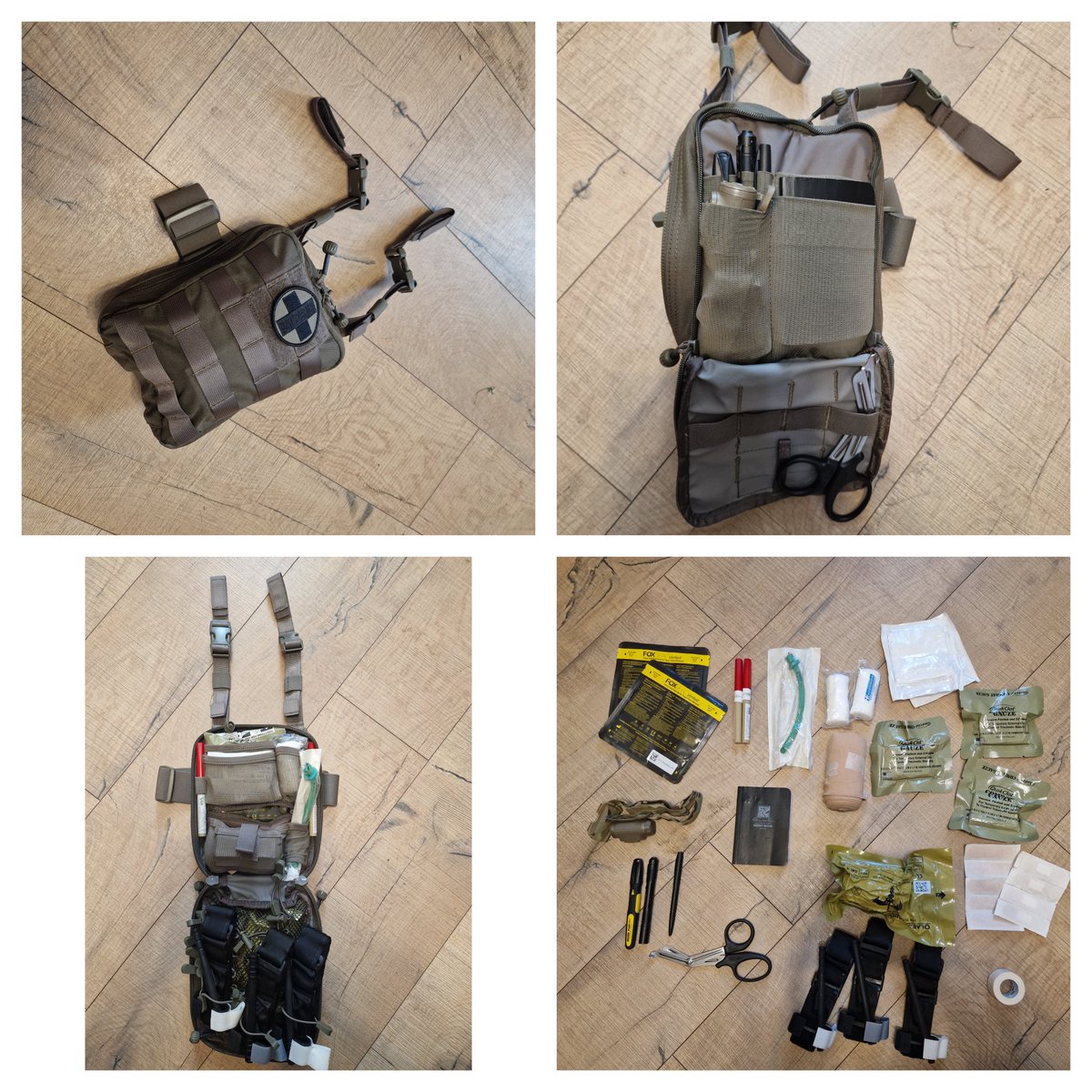 På förekommen anledning. 

Samtliga soldater i <a href="/Forsvarsmakten/">Försvarsmakten</a> bör bära väl uppmärkt och standardiserad IFAK som är på samma plats på varje soldats stridsutrustning. Tills det kommer från central instans bör varje enhetschef skriva in det i den stående ordern och sedan försäkra