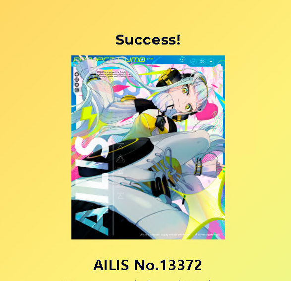 htutti2's tweet photo. I just claimed "AILIS " No.13372 by @IZUMOofficial #SAIbyIZUMO https://t.co/lYkyhHMfKE https://t.co/FTC1s8ohSX