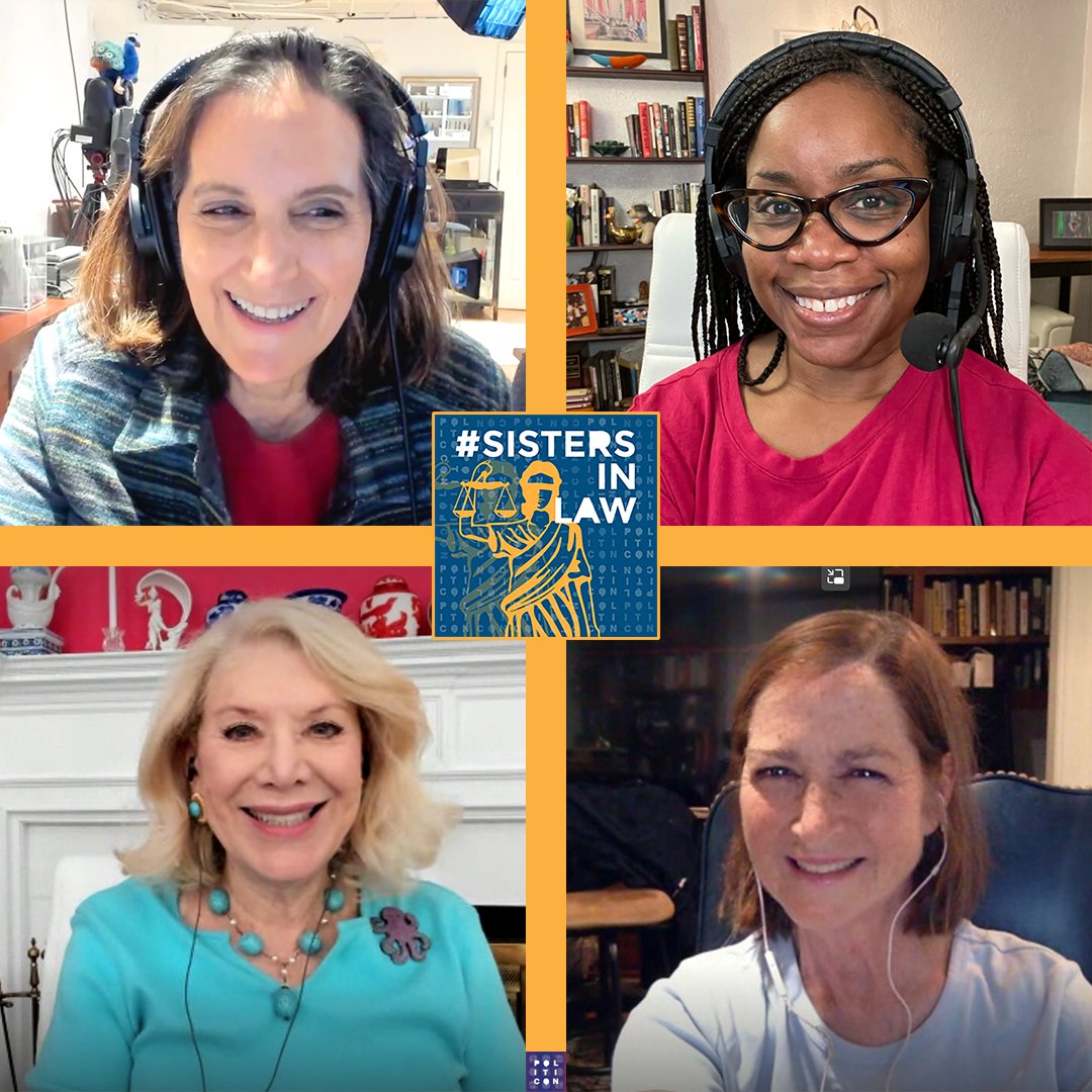 New episode of #SistersInLaw with @KimberlyEAtkins @JillWineBanks @BarbMcQuade & me. We have a lot to discuss about the Georgia indictment, but we're mindful it's not all about Trump. We review the 5th Circuit's ruling on Mifepristone & the raid on a Kansas newspaper too.…