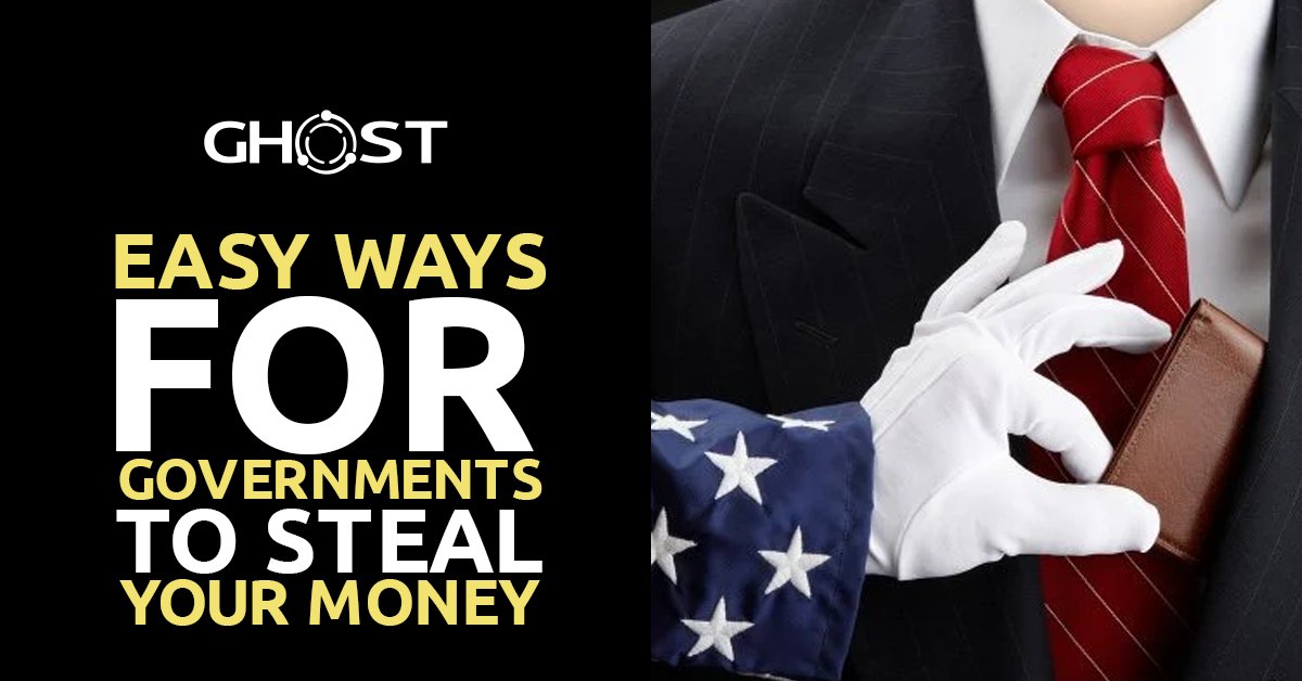 realGhostChain's tweet image. Easy ways for governments to steal your money 🔥

3 Most Liked Comments will win 100 $GMV  👻🚀

Rules:
1️⃣ Like the Video:
🔗 youtu.be/L4oj5NpZE7s
2️⃣ Leave a comment under the Video

#governmentcontrol #tax #MoneyControl #Capitalism #InheritanceTax #giftTax #profitTax