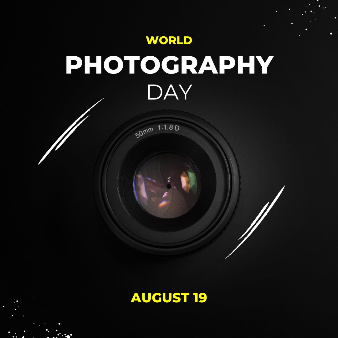 📸 Happy World Photography Day! 🌍 Today, we celebrate the art of capturing moments, telling stories, and preserving memories through the lens of creativity and passion! 🎉 

#WorldPhotographyDay #PhotographyDay #CaptureTheMoment #PreserveMemories #ArtOfPhotography #USA #PCIS