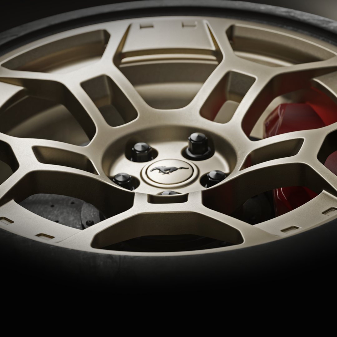 FordMustang's tweet photo. Built to take on the world. Introducing the Ford Mustang® GTD. 

Preproduction model shown and computer-generated image shown. 2025 Ford Mustang GTD projected availability late 2024/early 2025. https://t.co/4meSqqmcMe