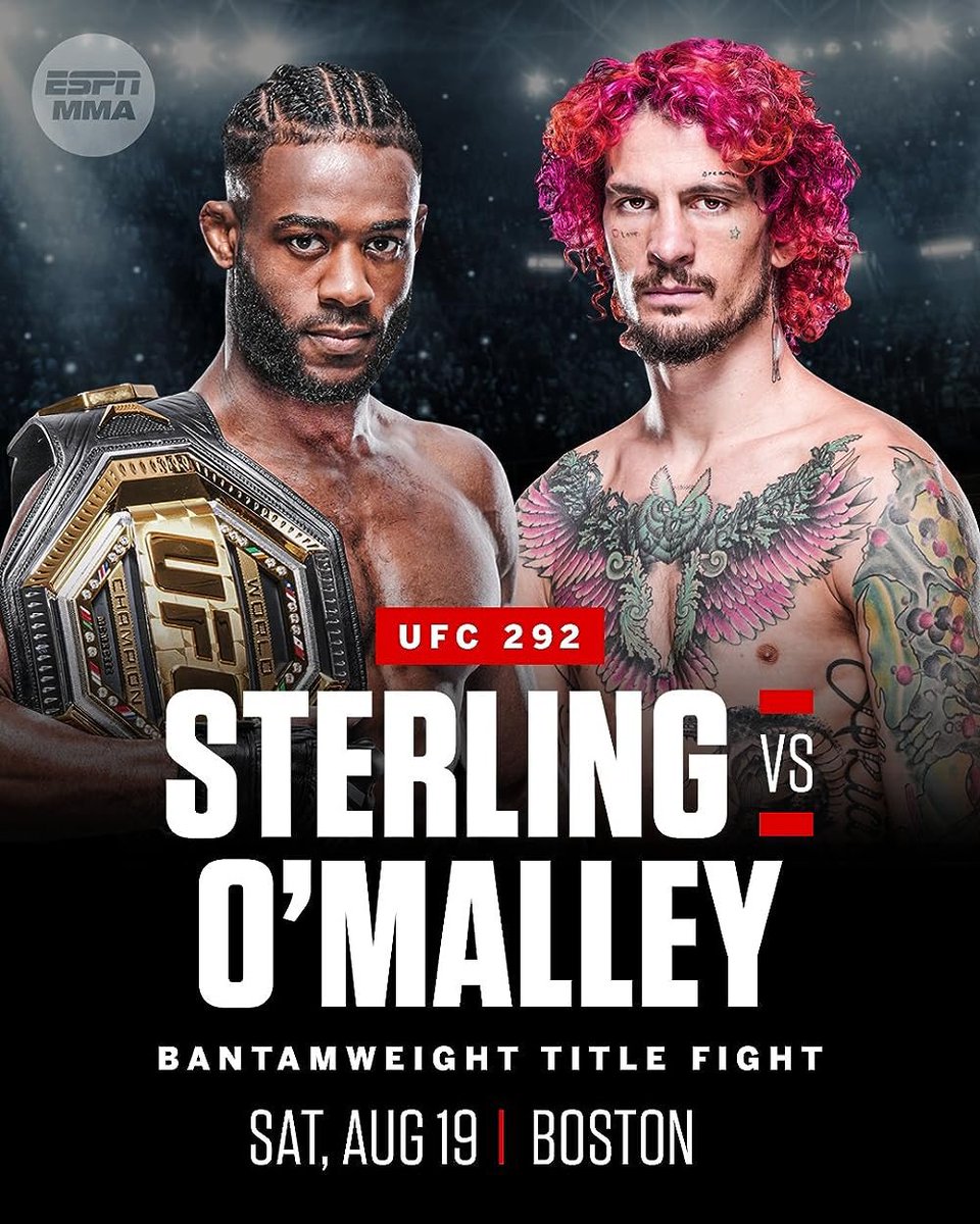🚨GIVEAWAY🚨

How to enter:

🔘 Reply with who you think will win the bantamweight title at #UFC292 between Aljamain Sterling and Sean O’Malley
🔘 Must be following <a href="/BussinWTB/">Bussin' With The Boys</a> 
🔘 RT and Like this tweet

If you pick correctly, you have a chance to win some free Bussin’ merch 🫡