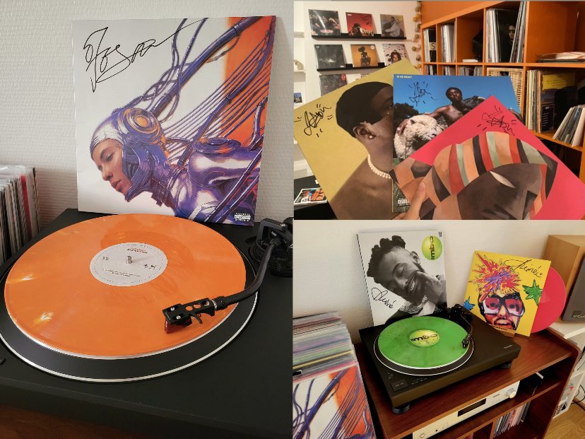 eskemusique's tweet photo. Mon appart a été cambriolé.

N’ayant pas de bijoux ou d’objets de valeurs, les voleurs ont notamment pris une 50aine de vinyles. Dont ceux signés par 070 Shake, Aminé et IDK. 

Je suis dépité.

Si vous les voyez sur le Bon Coin/Vinted, pitié envoyez moi un dm.

Merci d’avance 🫶 https://t.co/vLyPEDtqZo