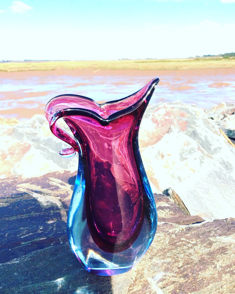 CA$125.00
Vintage Blown Glass Bohemian Ewer, #HandBlownglass #Czechglass #vintageglassewer #vintagevase #weddinggifts available from Vintage Vigo on Etsy #etsy #etsyvintage