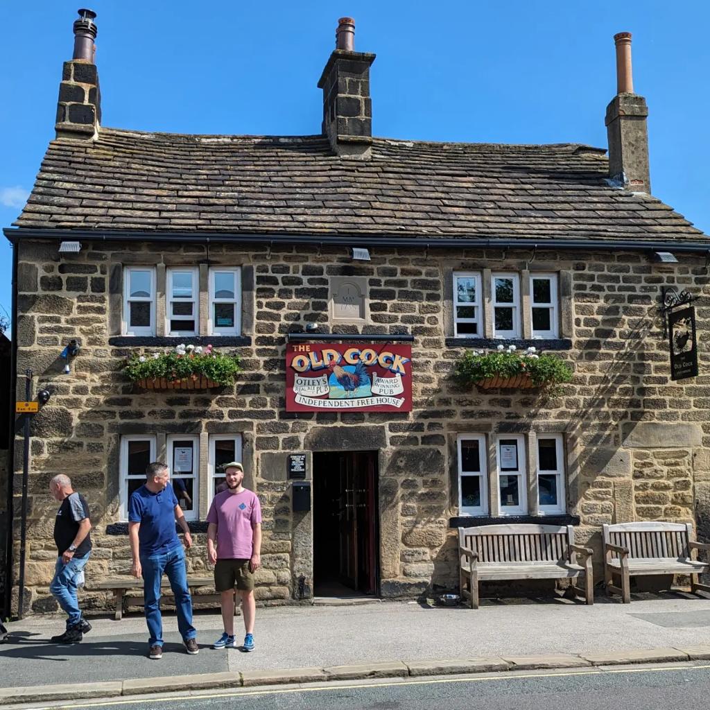 RoamingRidings's tweet photo. First stop in Otley today was the Old Cock! Lovely old pub with a fantastic range of beers on.
#otleypubs #pubguide #otley #pubs #publichouses https://t.co/hGRbMprwwt