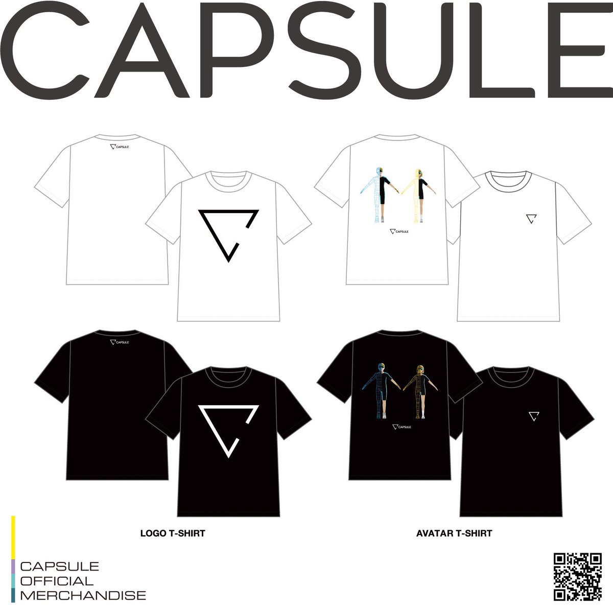 【CAPSULE Live in VRChat “メトロパルス”】
全3回の公演に参加いただいた皆さま、ありがとうございました。#CAPSULEHOUSE_VR  をつけて是非感想をお寄せください

Tシャツ再販は8/20（日）23時59分まで。公演の記念にお買い求めくださいませ

▽bit.ly/3Q3n5Tk