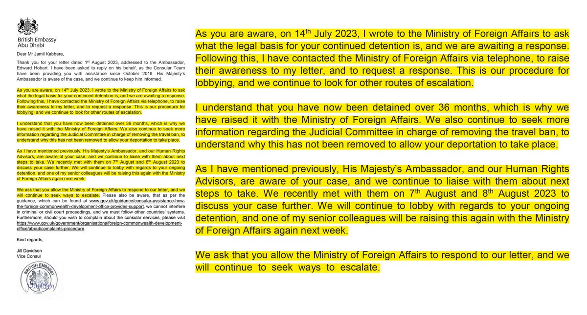 We therefor kindly ask for your interference to resolve this matter and to help stio this violation of human rights. Please help bring our nephew back to UK
