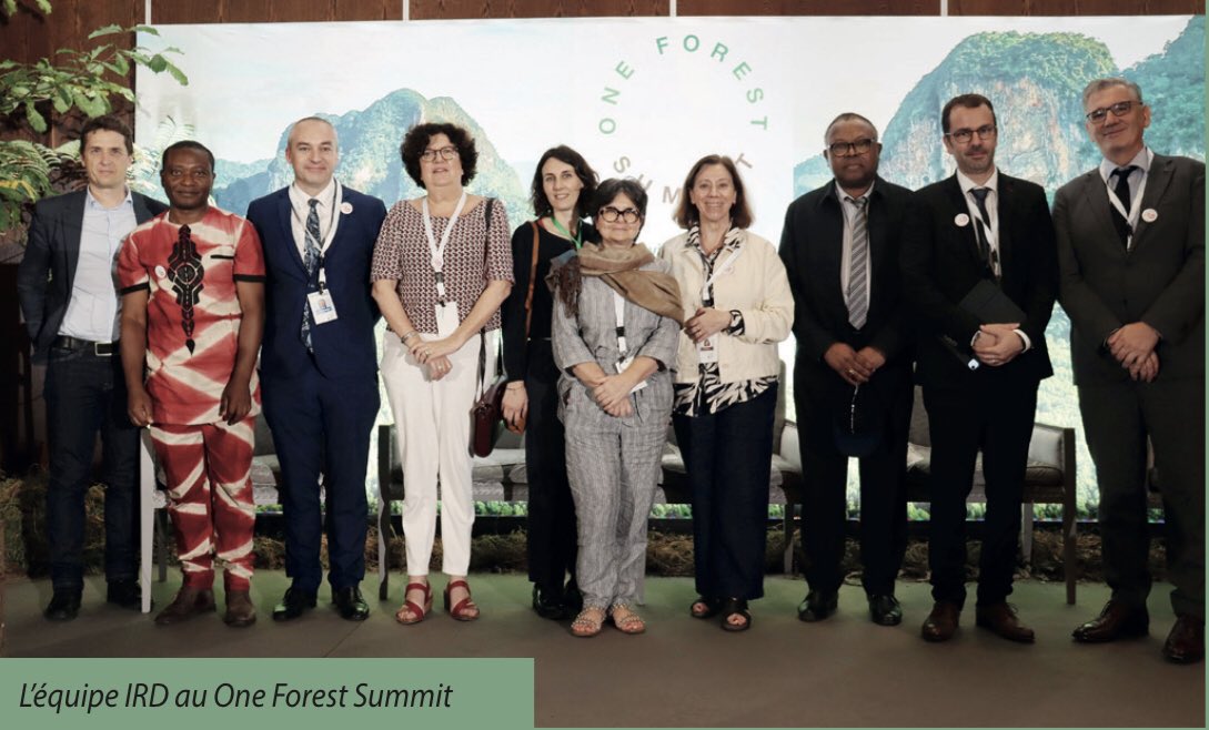 FRauCameroun's tweet photo. La coopération🇨🇲🇫🇷, ce sont aussi les partenariats que co-construisent la communauté scientifique🇨🇲🔬 et l'@ird_fr 🇫🇷.

Zoom sur la participation de l'IRD au #OneForestSummit🇬🇦🇫🇷🌳 pour une gestion durable et équitable du Bassin du Congo🐵▶️ https://t.co/ND2dlbf4Ql https://t.co/mt6nZO0YpX