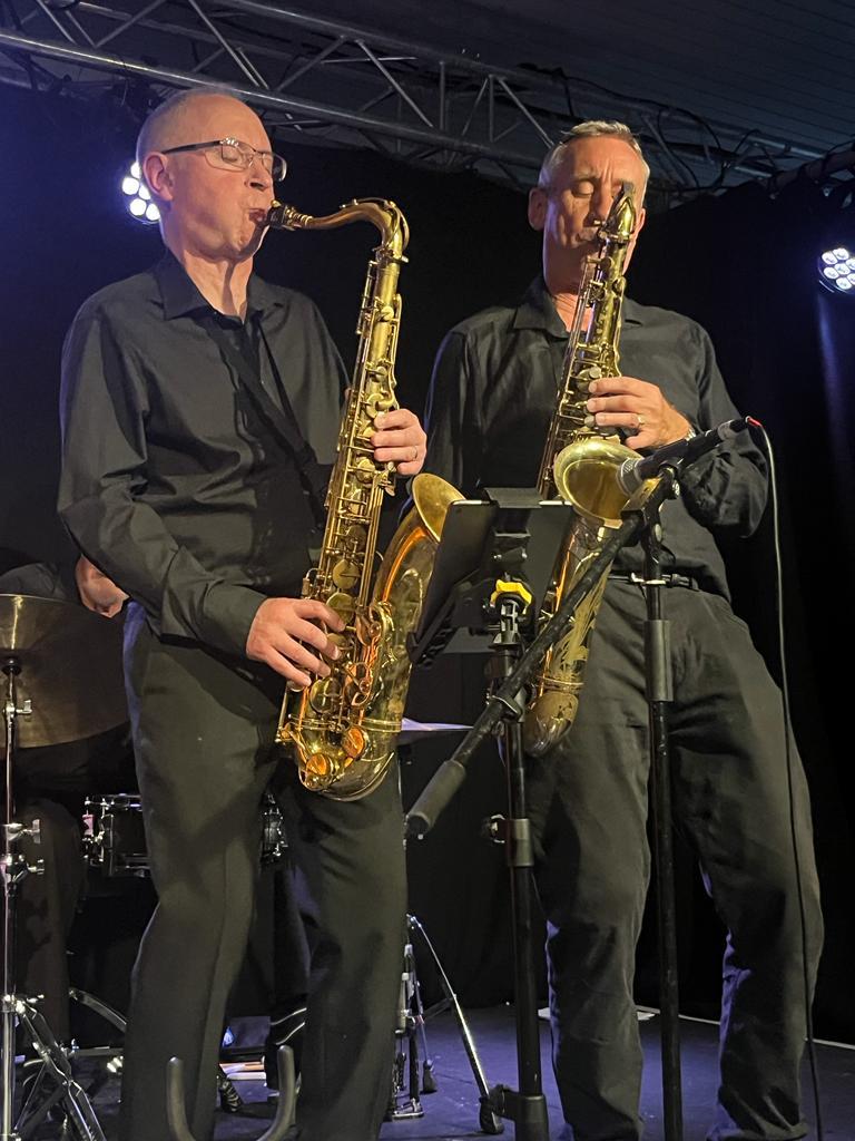 Another amazing evening at <a href="/edfringe/">Edinburgh Festival Fringe</a>🎺🎷

Tonight is our last night so make sure you come on down! 

We’ll be playing at the Symposium Hall from 7.20pm🎤- @thespaceuk 

#edfringe #jazzband #jazzmusic #fringefestival #fringefest2023