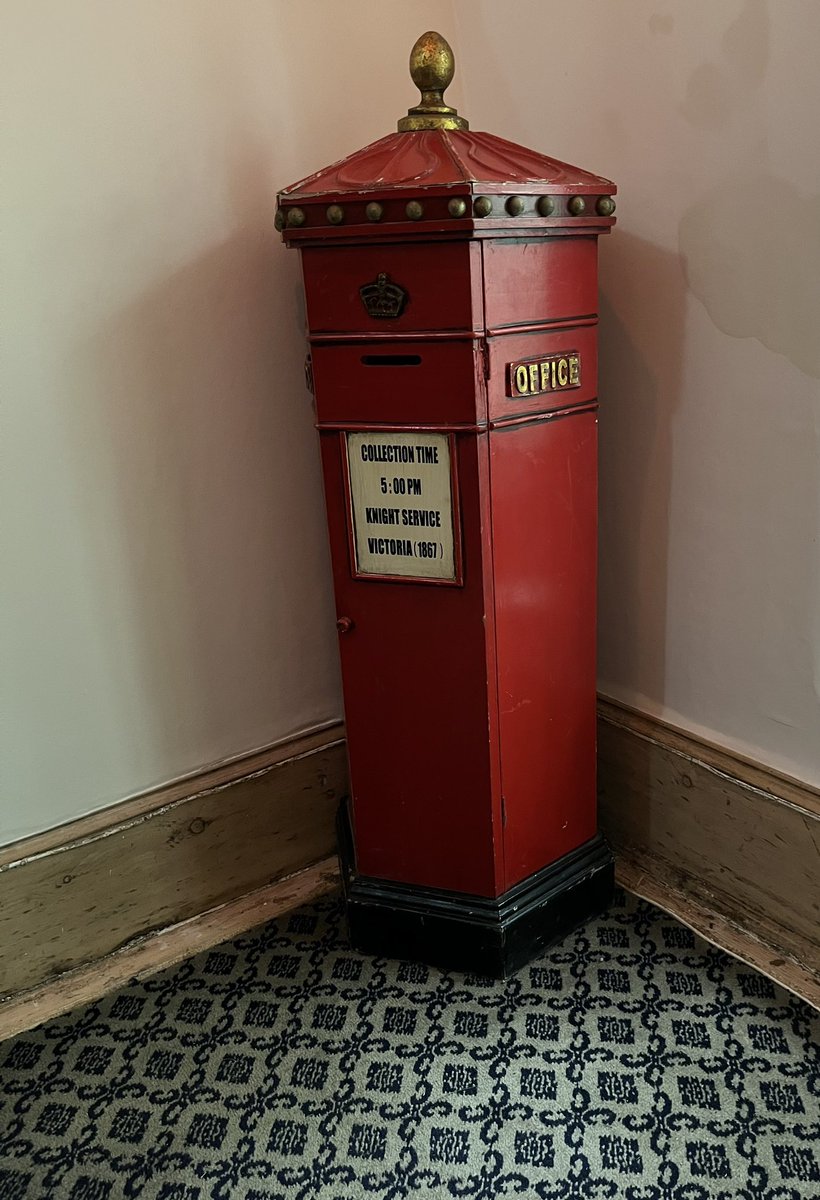 #PostboxSaturday from inside @ClaytonHallUK 😁 #VisitManchester 👏