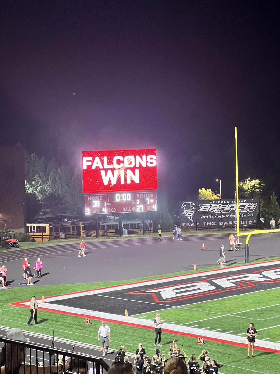 Great Job Falcons!