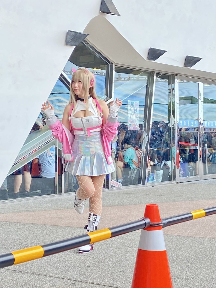 終於見到了
本人超可愛！！
#伊織もえ