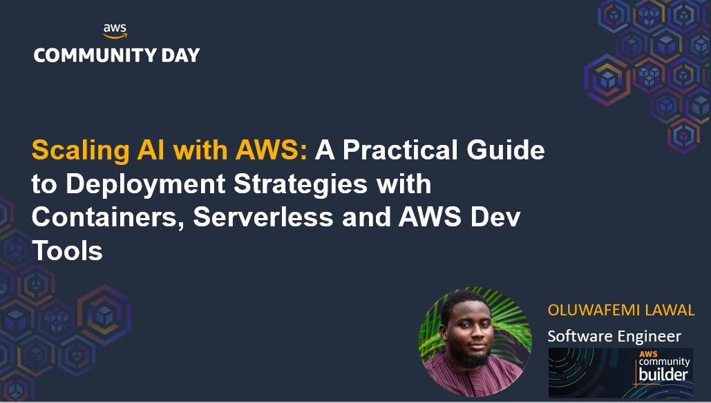 awssecwestafri's tweet photo. #AWSUserGroupWestAfrica, #CloudSecurityEvent, #AWSCommunityDay, #InnovationAndSecurity, #SecurityBestPractices https://t.co/z6FgtMHRxO