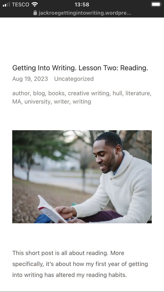 JackRoeHull's tweet photo. NEW BLOG POST. I discuss the importance of reading to writers and share my reading inspirations. #WritingCommmunity https://t.co/jKJJsnZnMz https://t.co/xUUXs6IfqL