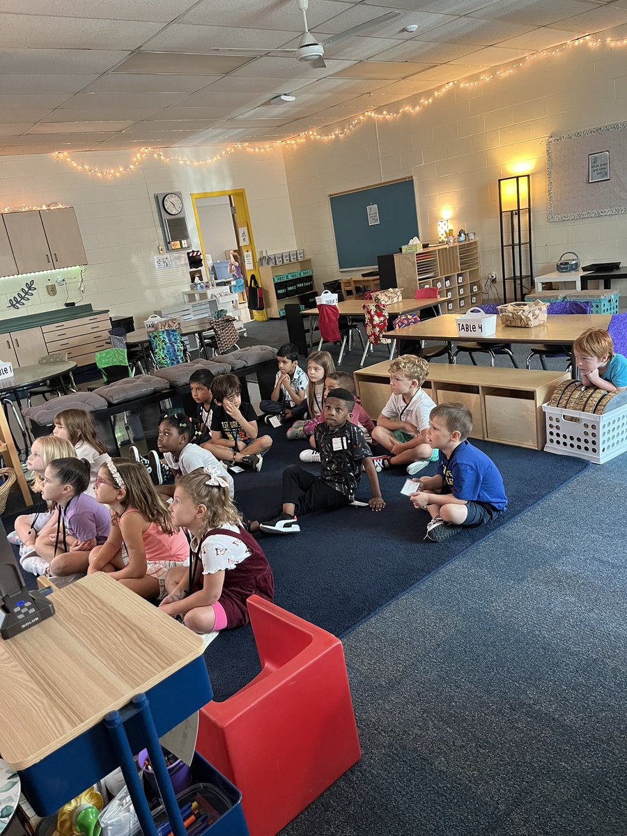 I had so much fun getting to meet my kindergarten cubs over our phase in days! I can’t wait to have them all together next week! <a href="/Creeksidetweet/">Creekside ECS</a>