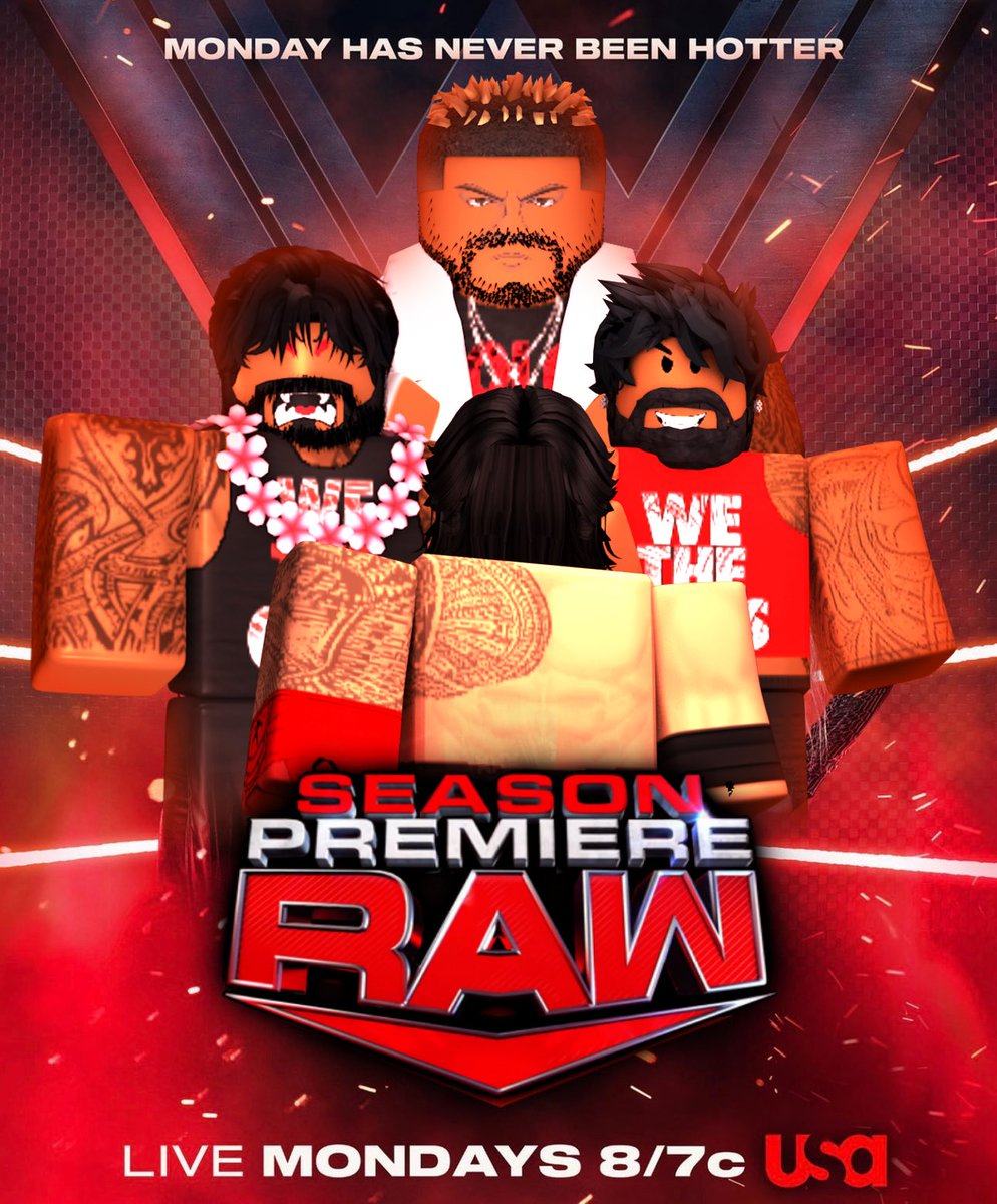 WWEDRoblox's tweet photo. Season Premiere At 1:00 CST 2:00 EST https://t.co/RFkciXdJHz