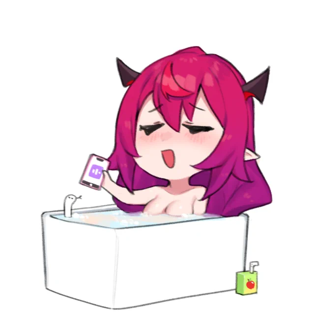 relaxing bath#IRySart #IRySpace 