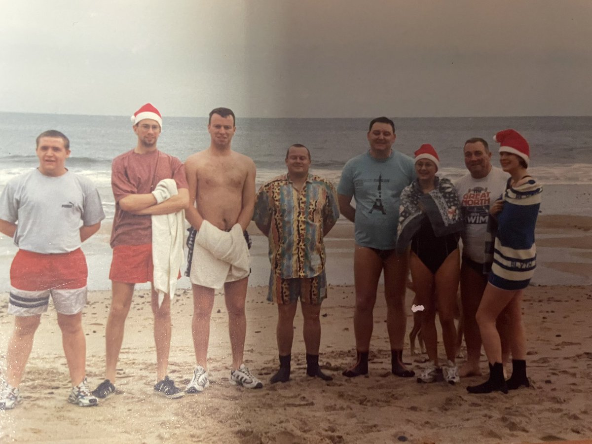 NSVL_1998's tweet photo. A look back at…

1️⃣9️⃣9️⃣9️⃣

📍 Whitley Bay Beach

Liam Darling Cooper (@LeroyDC), Andrew Fahey, Richard Fahey, Steve Mather, Graeme Lee, Louise Burgess (née Weedy), Joe Welsh, Fiona Makin (née Fahey).

#NSVL25 #TeamNSVL❤️💛 #Lifesaving #Lifeguards #BoxingDaySwim https://t.co/zFCucggQhk