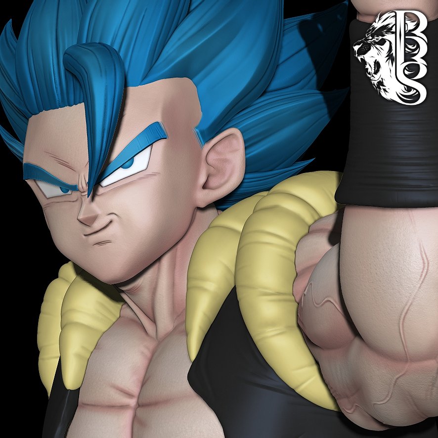 BlueBraverS's tweet photo. Long time without news, sorry for that.

Keep working on the #blueboys with the #Gogeta this time.

Still lot of work to do.

#BlueBraverSculpt #zbrush #DragonBallSuper #DBLegends https://t.co/zlYd7owI3L