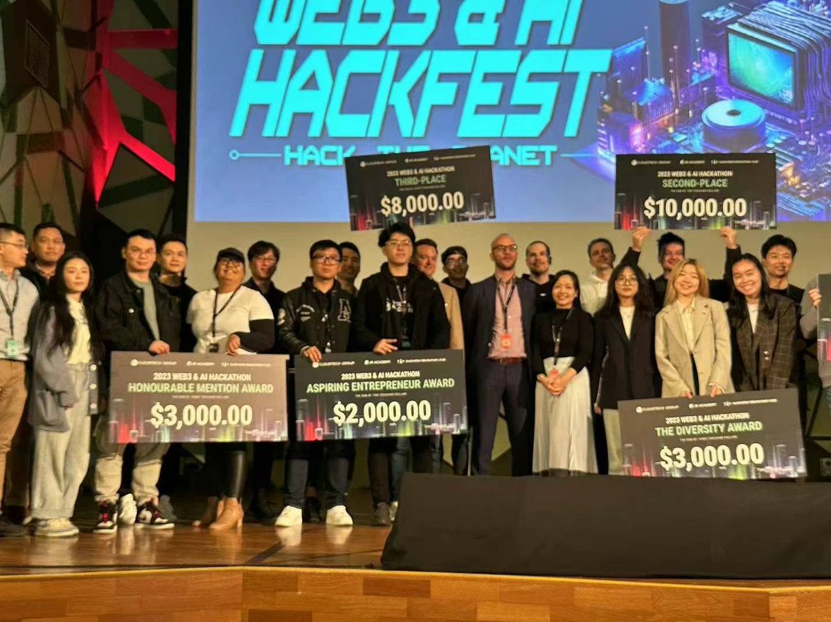 agilely_io's tweet photo. 🎉 Exciting News! 🏆 Thrilled to announce that our project, Agilely, has been awarded the prestigious HONORABLE MENTION at the @web3hackfest! 🚀 We proudly secured the top spot as the leading DeFi project in the hackathon, as confirmed by esteemed judges. 🌟

A big shoutout to our incredible partners,@wzxznl @CloudTechGrp, with whom we fostered valuable networking connections during the event. 🤝 Your support has been invaluable.

Heartfelt gratitude to @web3hackfest for organizing such a phenomenal event. 🔥 As we march forward, we remain committed to relentless hard work and innovation, driving our existing DeFi project to new heights! 🙌 #Agilely #DeFiExcellence #Web3Hackfest