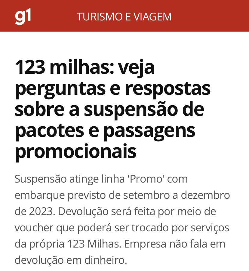 123 milhas: veja perguntas e respostas sobre a suspensão de