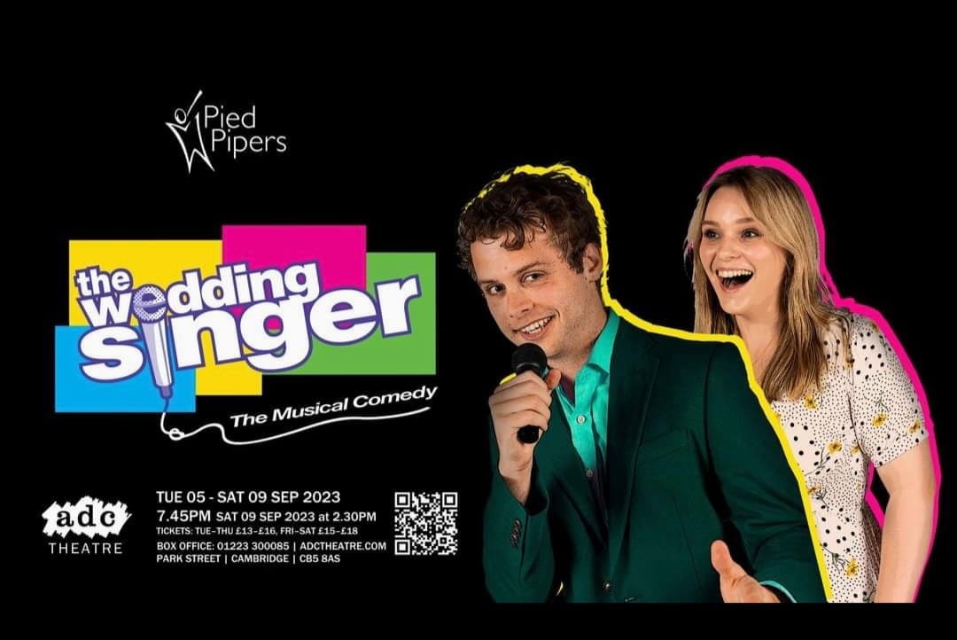 Saskia_Edwards's tweet photo. Don't miss out on 'The Wedding Singer' playing at the ADC Theatre 5-9th September! Get your tickets here:
https://t.co/gsz48bROu8
😎🕺🎸✨ https://t.co/z7V2BN7kuv