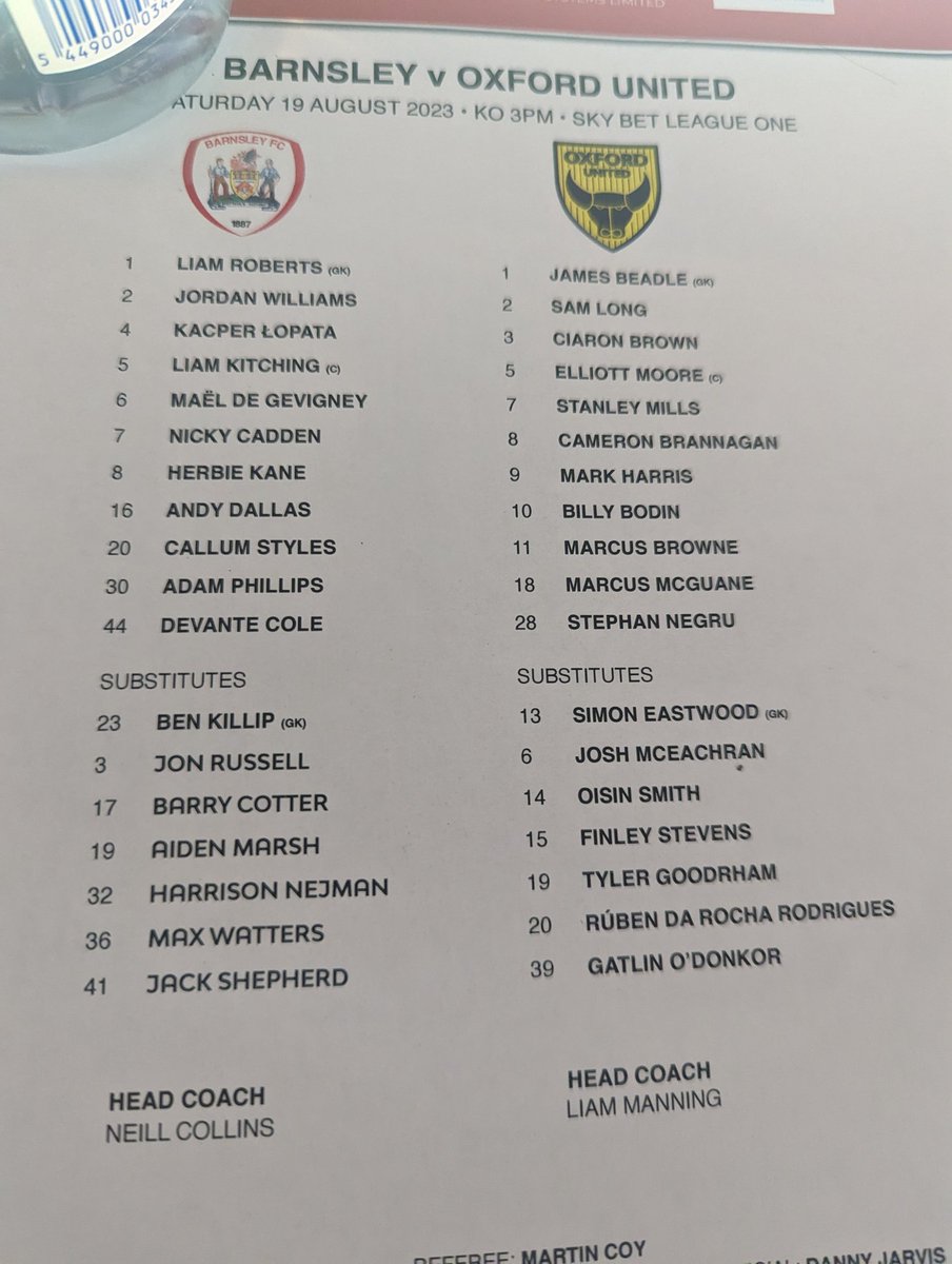 MattPlummer43's tweet photo. I'm back at Oakwell for @BarnsleyFC's League One match against @OUFCOfficial. It is a tough match for both teams so it should make for an entertaining match! https://t.co/F7TqwtqgJx
