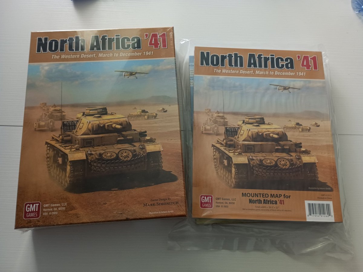 One weekend won't be enough!
I guess this will have to wait for autumn/winter before i can give it a try 🫤
<a href="/gmtgames/">GMT Games</a> #northafrica41