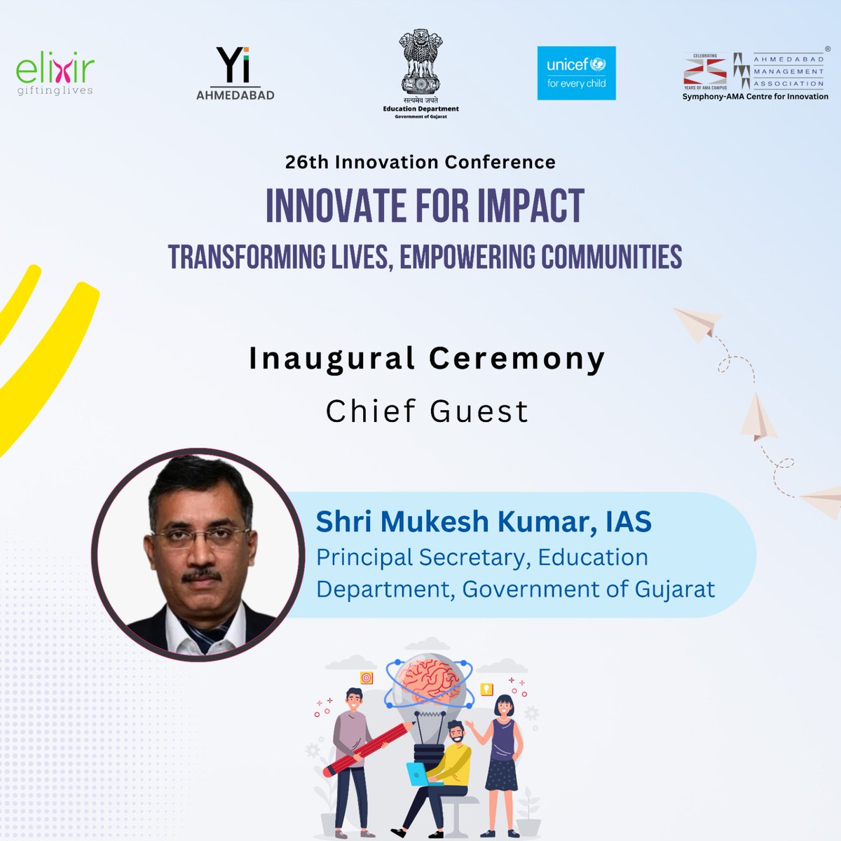 ama_ahmedabad's tweet image. 🌟 Brace yourselves for an electrifying event! ✨ We are thrilled to announce our upcoming Innovation Conference on August 24, 2023
For details, call us on 7203030990 or visit our website: amaindia.org
#ama #innovation #innovationconference2023 #InnovateTogether