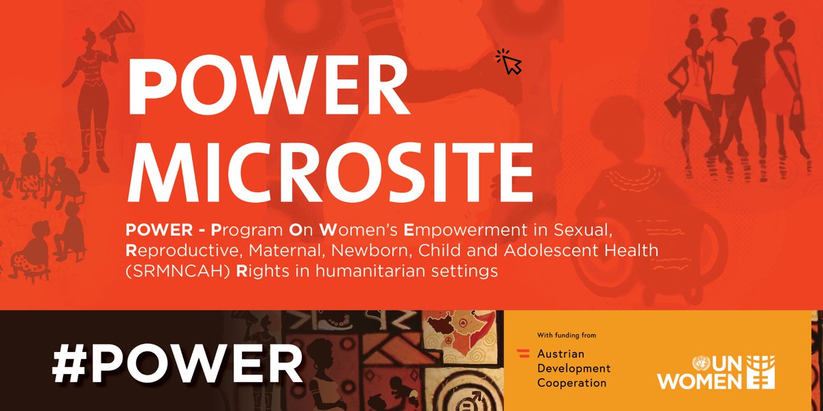 On #WorldHumanitarianDay, we are thrilled to launch a POWER microsite - an online space to share learning and knowledge from the #POWER programme in the Horn of Africa: Ethiopia and Uganda.  
genderandaids.unwomen.org/en/power